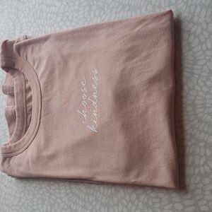 Choose Kindness Pink T-shirt Size M - Free w/Purchase